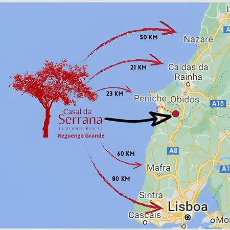 Casal Da Serrana Alojamento de Turismo Rural Óbidos