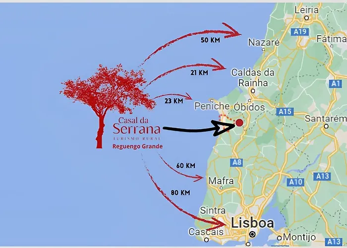 Casal Da Serrana Alloggio per agriturismo Óbidos